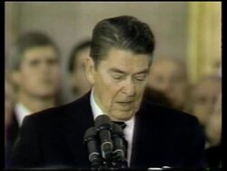 Inauguration of President Ronald Reagan 1985, Part 3 News Clip