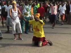 Big opposition protest over poll result, tear gas fired News Clip