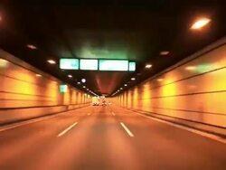 driving at night Stock Footage