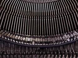 Typewriter Stock Footage