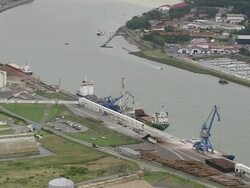 WS AERIAL Shot of Biarritz Port / Aquitaine, France Stock Footage