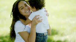 Mother and Son Stock Footage