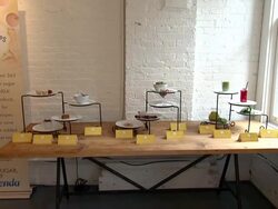 ATMOSPHERE - signage and product - SPLENDA Brand Celebrates The 365 Sweet Swaps Initiative With Vanessa Williams Stock Footage