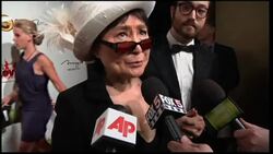 Paul McCartney and Yoko Ono at 5th anniversary of show News Clip