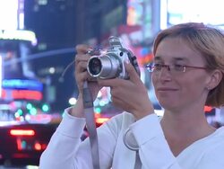 Taking pictures Stock Footage