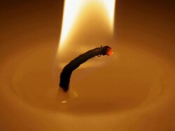 Candle Stock Footage