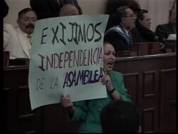 Nicaragua - Presidential address News Clip