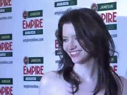 Talulah Riley at the Jameson Empire Awards at London England. (Footage by WireImage Video/GettyImages) Stock Footage