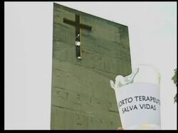 Women protesting nationwide ban on abortions News Clip