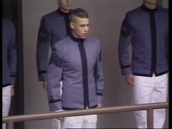 USA: LEXINGTON: 1ST WOMAN ENTERS VIRGINIA MILITARY INSTITUTE News Clip