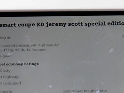 2014 smart fortwo coupe ED Jeremy Scott special edition montage Stock Footage