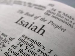 HD 1080i The Book of Isaiah Stock Footage