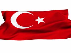 Flag on Turkey Map - HD Stock Footage