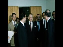 SYND 27 6 74 GREEK AND TURKISH MEMBERS OF NATO MEET News Clip