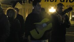 Catholic faithful pray outside pope's window following his resignation News Clip