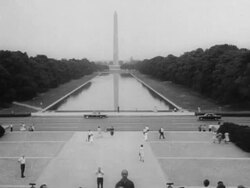 Washington DC streets and landmarks Stock Footage