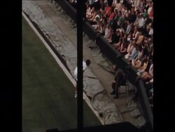 SYND 29-6-72 TENNIS MATCHES CONNORS AND  EVERT GAMES News Clip