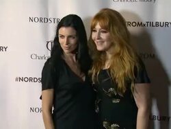 Liberty Ross, Charlotte Tilbury at Nordstrom Presents: Charlotte Tilbury's 'Makeup Your Destiny' Beauty Festival Stock Footage