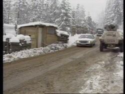 BOSNIA: FRENCH IFOR TROOPS TAKE UP POSITION AT MOUNT TREBEVIC News Clip