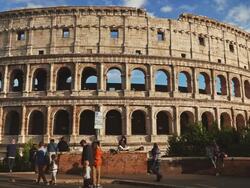 The Coliseum of Rome Stock Footage