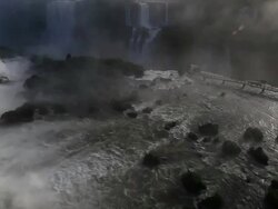 Iguazu falls, Argentina Stock Footage