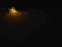 Moonset Stock Footage