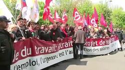 CLEAN : Paris protests over labour bill News Clip