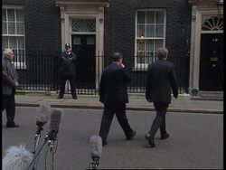 UK: SINN FEIN NEGOTIATOR MCGUINNESS ARRIVES AT DOWNING STREET News Clip