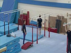 Dan Purvis, Gymnast, Training & Interview News Clip