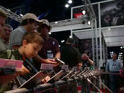 NRA Gathers In Houston For 2013 Annual Meeting Stock Footage