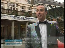 UK - The Great Christmas Pudding Race News Clip