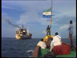 Various - Refugees Arrive In Sierra Leone News Clip