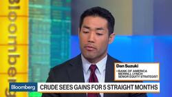 Harder for Oil to Go Much Higher, BAML's Suzuki Says News Clip