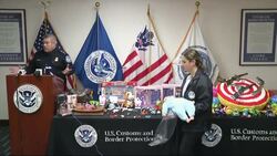 Officials from Customs and Border Protection and the Consumer Product Safety Commission held a press conference in Miami to urge consumers to be on the lookout for dangerous toy like some of those seized at Miami International Airport. (Dec. 18) News Clip