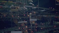 McDuffie Coal Terminal in Mobile Alabama. Stock Footage