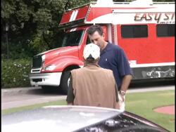 Glaser Pediatric AIDS Celebrity Golf Stock Footage