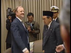 UK: LONDON: GENERAL WIRANTO WILL NOT BE DISMISSED News Clip