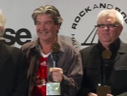 25th Annual Rock And Roll Hall Of Fame Induction Ceremony - Press Room Stock Footage