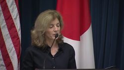 US ambassador Kennedy on 'historic election' News Clip