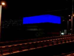 Advertising board Stock Footage