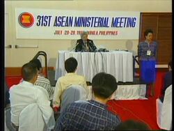 PHILIPPINES: MANILA: DELEGATES ARRIVE FOR ASEAN MEETING News Clip
