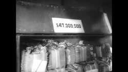 Old Currency Destroyed Stock Footage