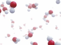 Molecules of Water. Loop. Stock Footage