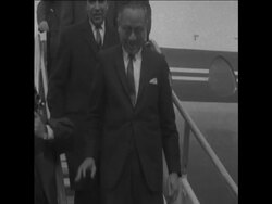 CAN 103 U THANT VISITS TUNIS News Clip