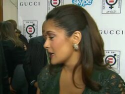 INTERVIEW - Salma Hayak on what it means to be honored at Equality Now's "Make Equality Reality" Event Stock Footage