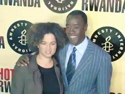 'Hotel Rwanda' Los Angeles Premiere Stock Footage