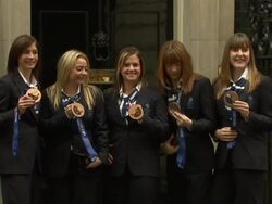 Team GB celebrate Winter Olympics success News Clip
