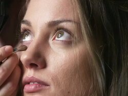 Eye shadow Stock Footage