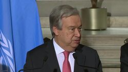 UN Sec Gen: Cyprus could be symbol of hope News Clip