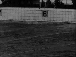 Japan's No 1 Swimmer Breaks World Record Stock Footage